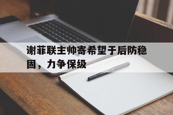 谢菲联主帅寄希望于后防稳固，力争保级的简单介绍